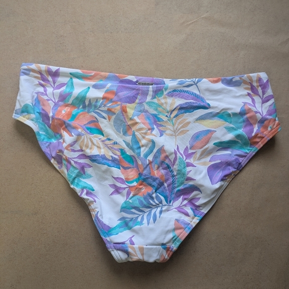 Sea Level NWT Botanica Mid rise Bikini Bottoms Size 10 - Picture 3 of 7